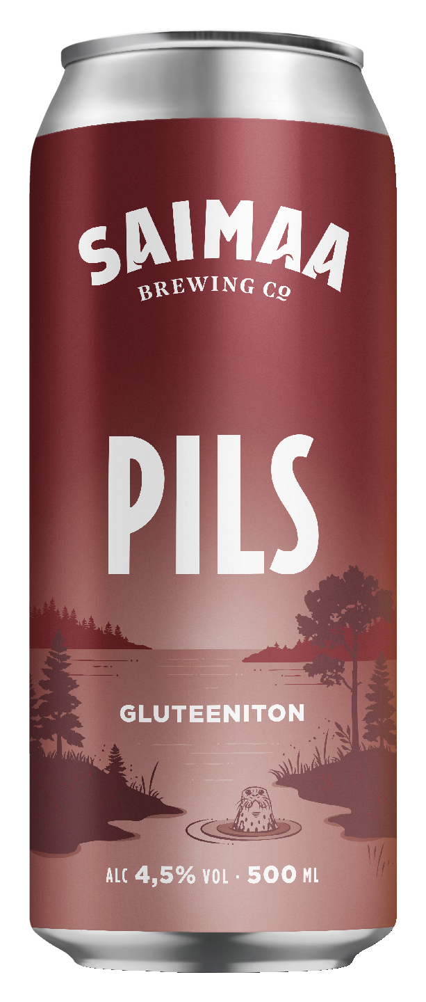 Saimaa Classic Pils 4,5% 0,5l gluteeniton