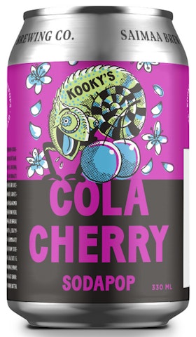 Kookys Sodapop Cola Cherry 0,33l