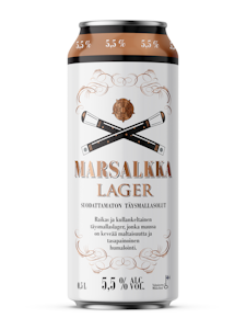 Marsalkka Lager 5,5% olut 0,5l