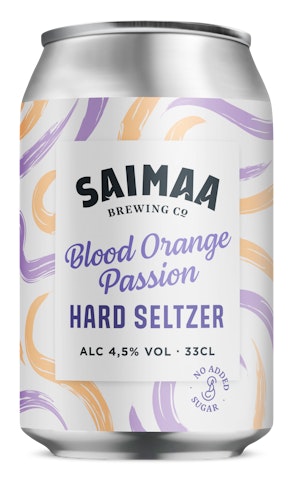 Yes Yes Hard Seltzer Blood orange Passion 4,5% 0,33l