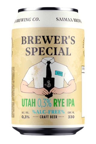 Brewers Special Utah Rye IPA 0,3% 0,33l