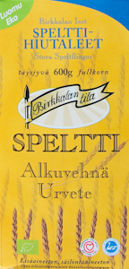 Birkkalan Luomu isot spelttihiutaleet 600g täysjyvä