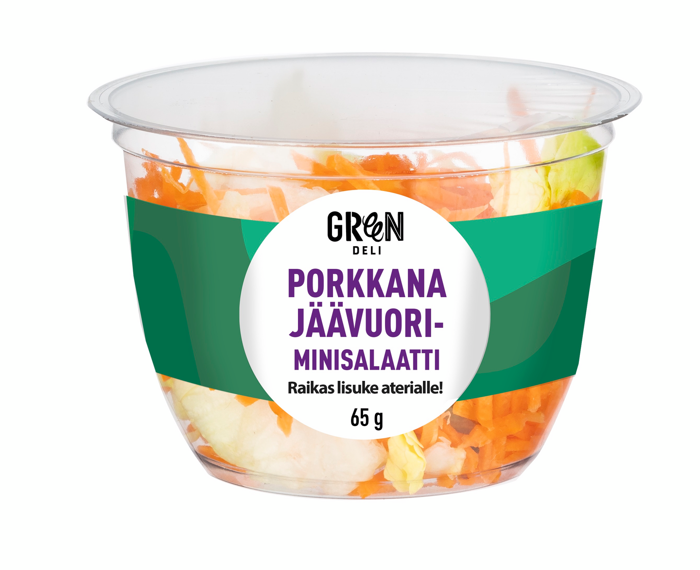 Greendeli jäävuori-porkkana minisalaatti 65g