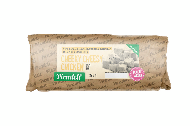 Picadeli cheeky cheesy chicken wrap 275g