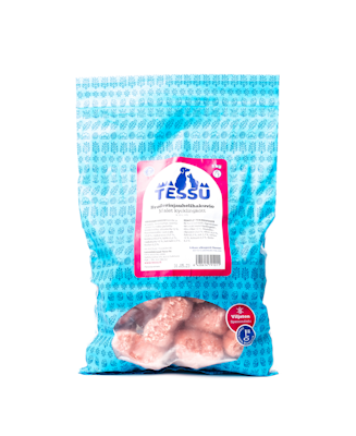 Tessu Broilerinjauhelihakuvio koirille ja kissoille 1kg viljaton