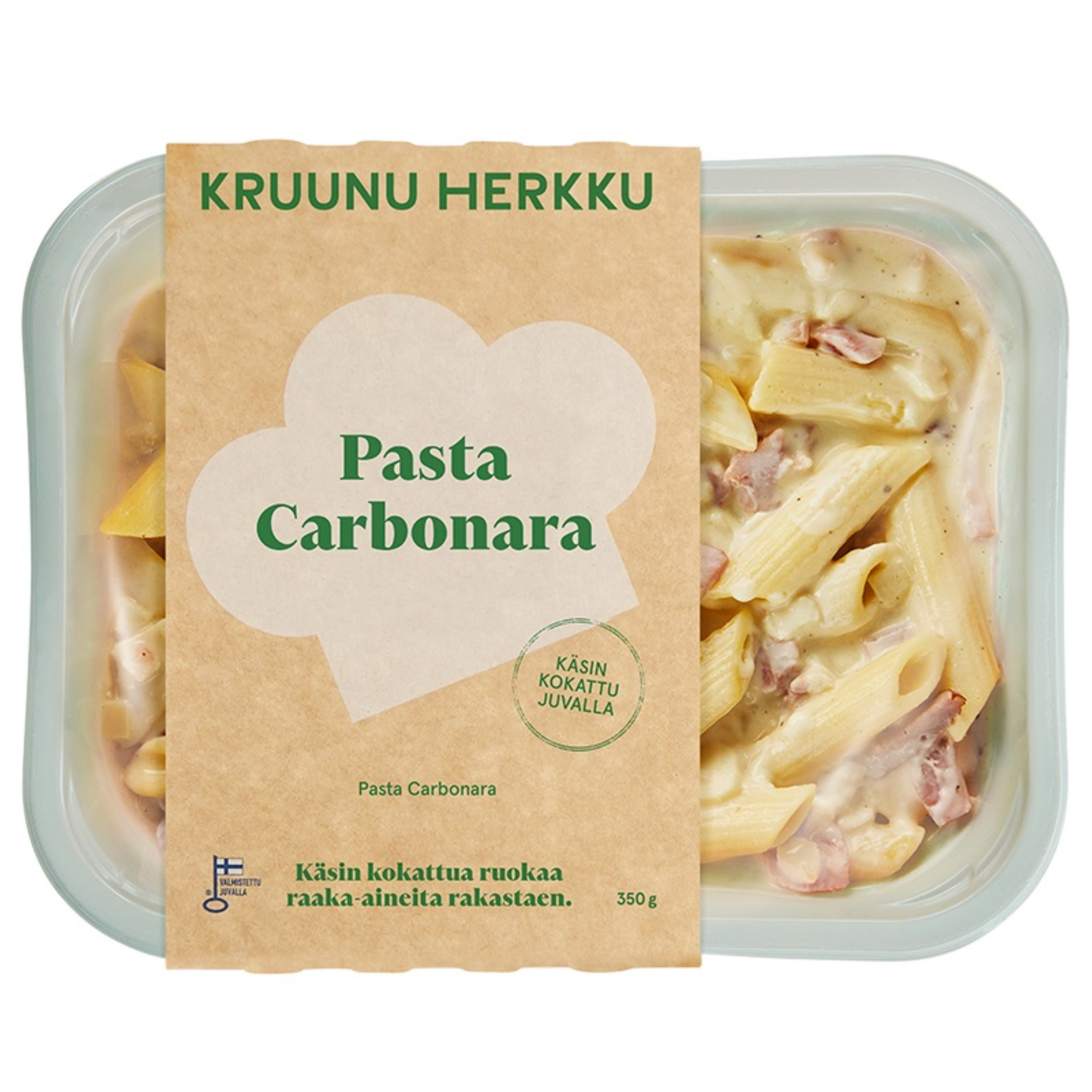 Kruunu Herkku pasta carbonara 350g KRuoka Verkkokauppa