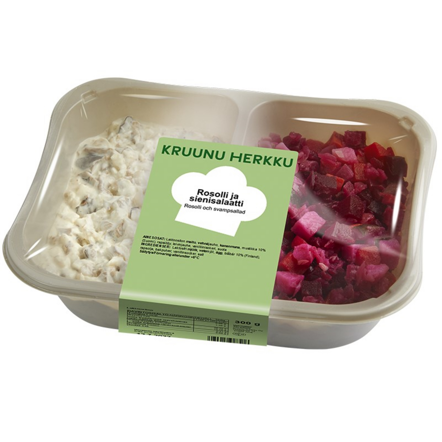 Kruunu Herkku rosolli ja sienisalaatti 400g