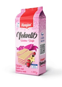 Vanajan Vadelma-vaniljavohveli 240g