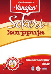 Vanajan Sokerikorppu 340 g