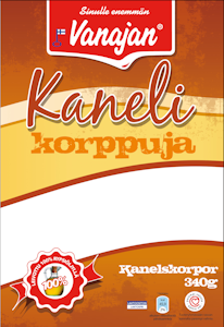 Vanajan Kanelikorppu 340 g