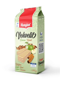 Vanajan Omena-kanelivohveli 240g