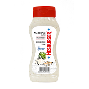 Hesburger Valkosipulikastike 375ml