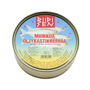 Riipisen muikkua öljykastikkeessa 200g