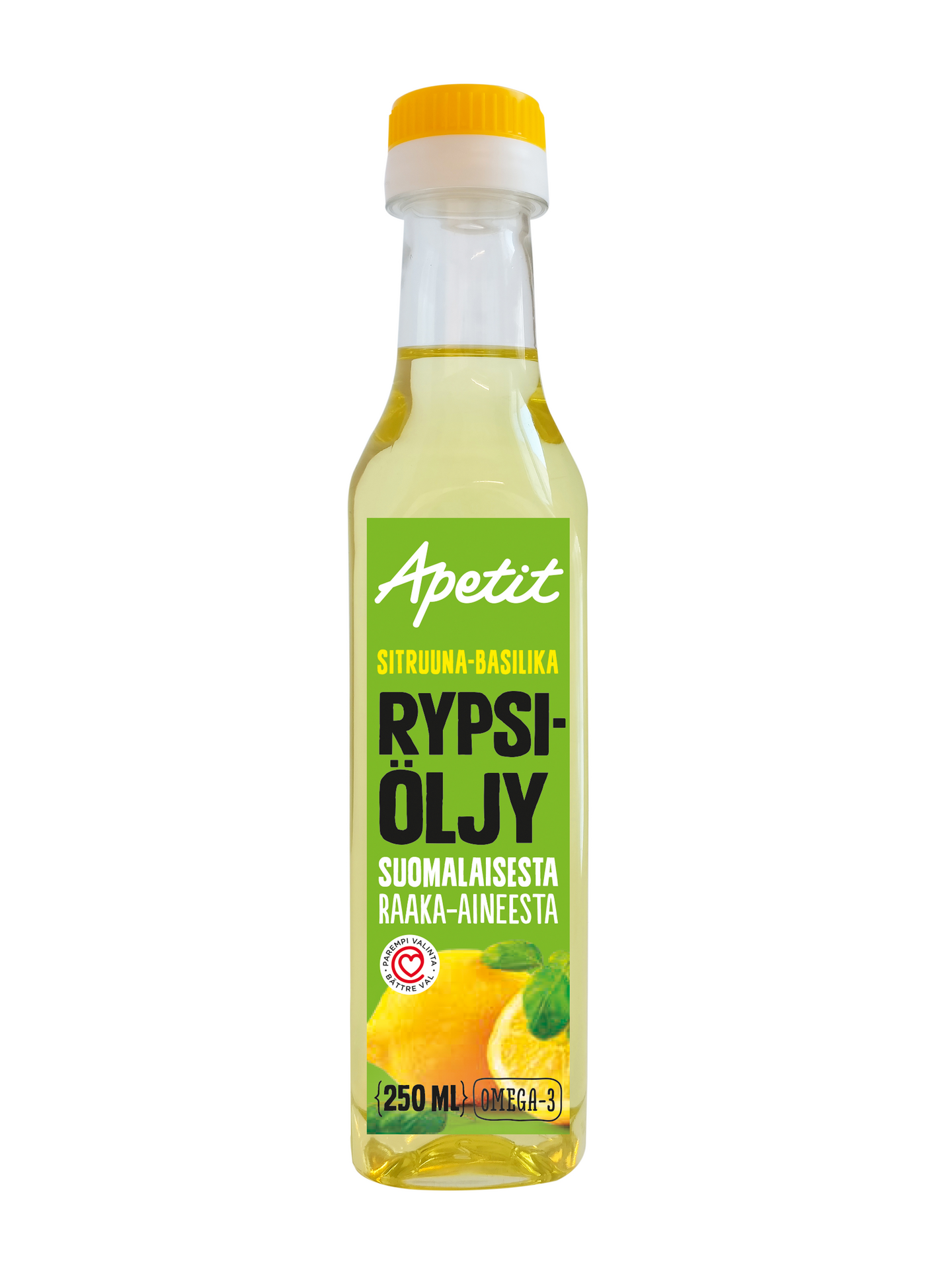 Apetit rypsiöljy 250ml sitruuna-basilika