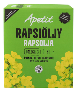 Apetit Rapsiöljy BiB 8l