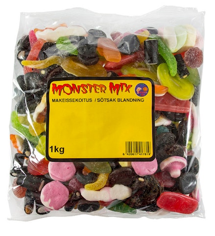 Monster mix 1kg makeissekoitus