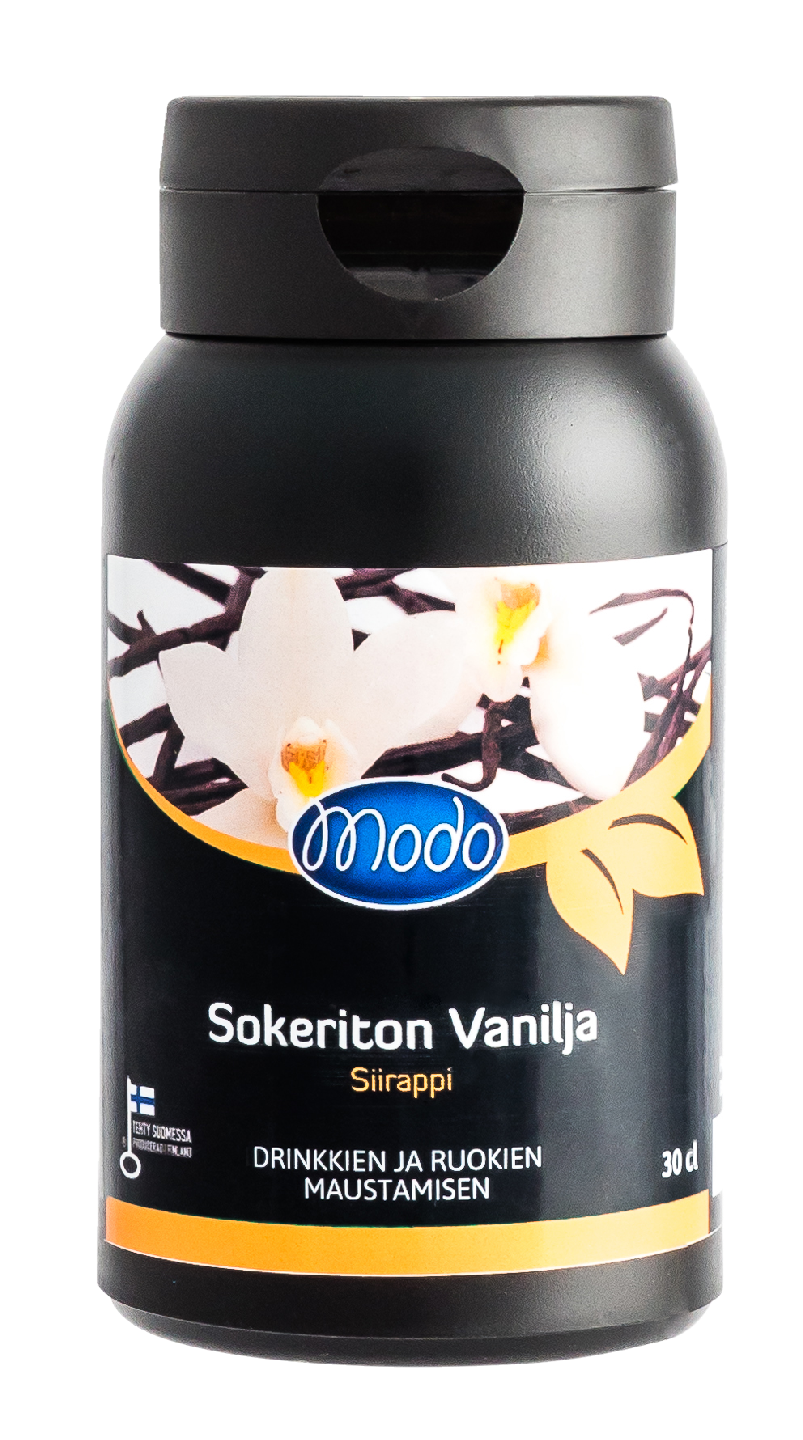 Modo makusiirappi 30cl vanilja sokeriton