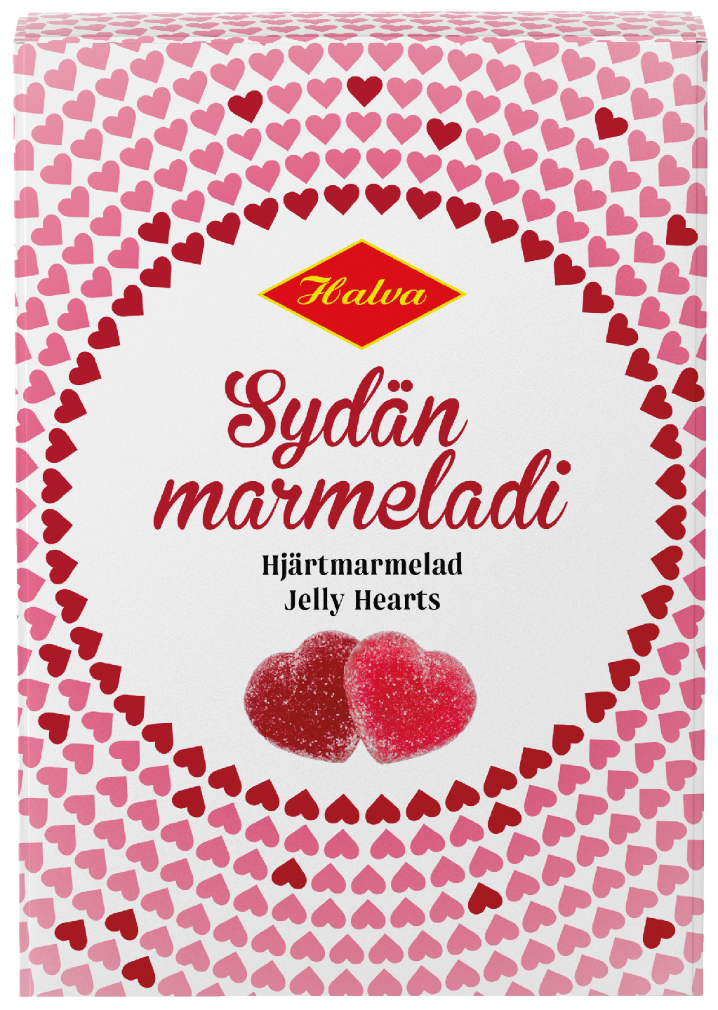 Halva Sydänmarmeladi 200g DISPLAY