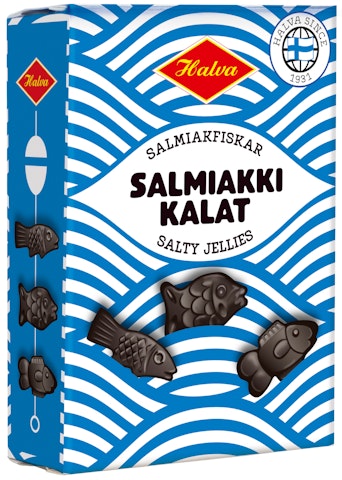 Halva Salmiakkikalat 240g