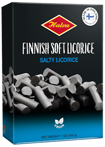 Halva Salty Licorice 200g