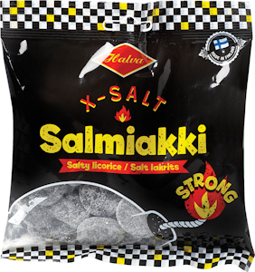 Halva X-Salt 120g salmiakki