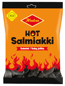 Halva hot salmiakki 160g