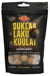 Halva Suklaalakukuulat salmiakki 120g