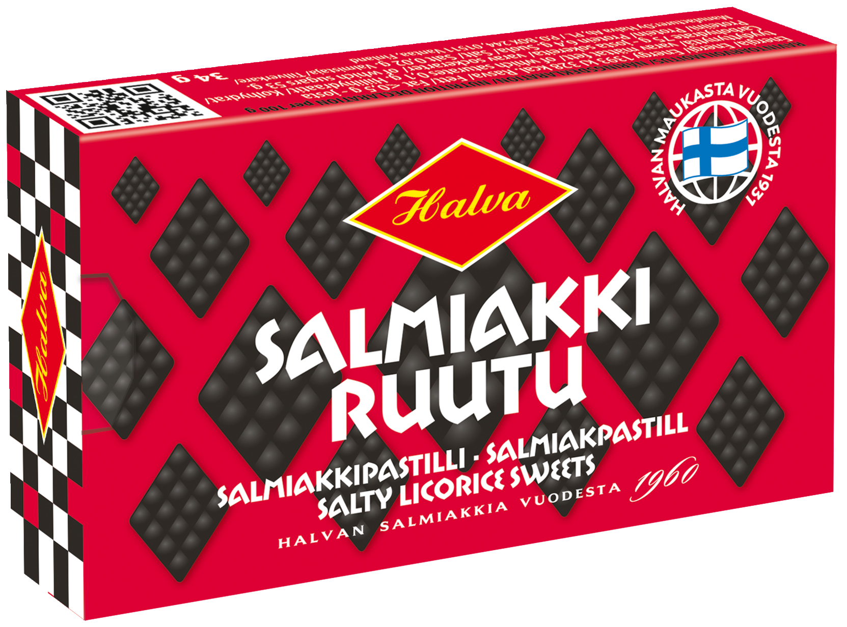 Halva Salmiakkiruutu 34g