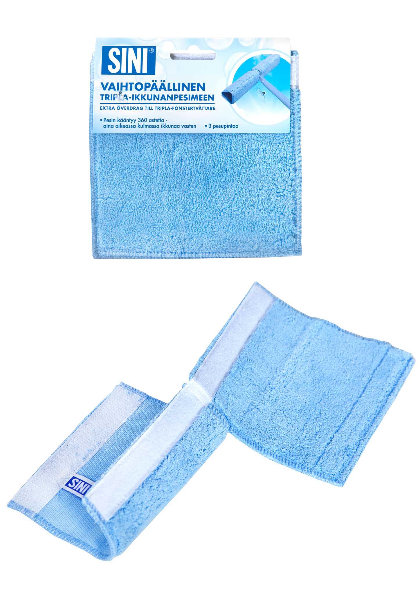 Sini vaihtopäällinen Tripla-pesimeen