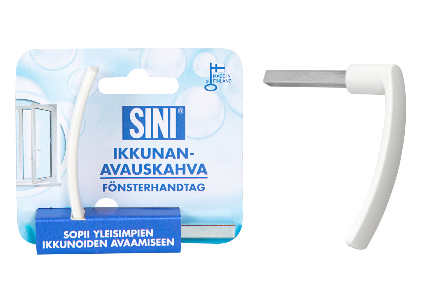 Sini ikkunanavauskahva
