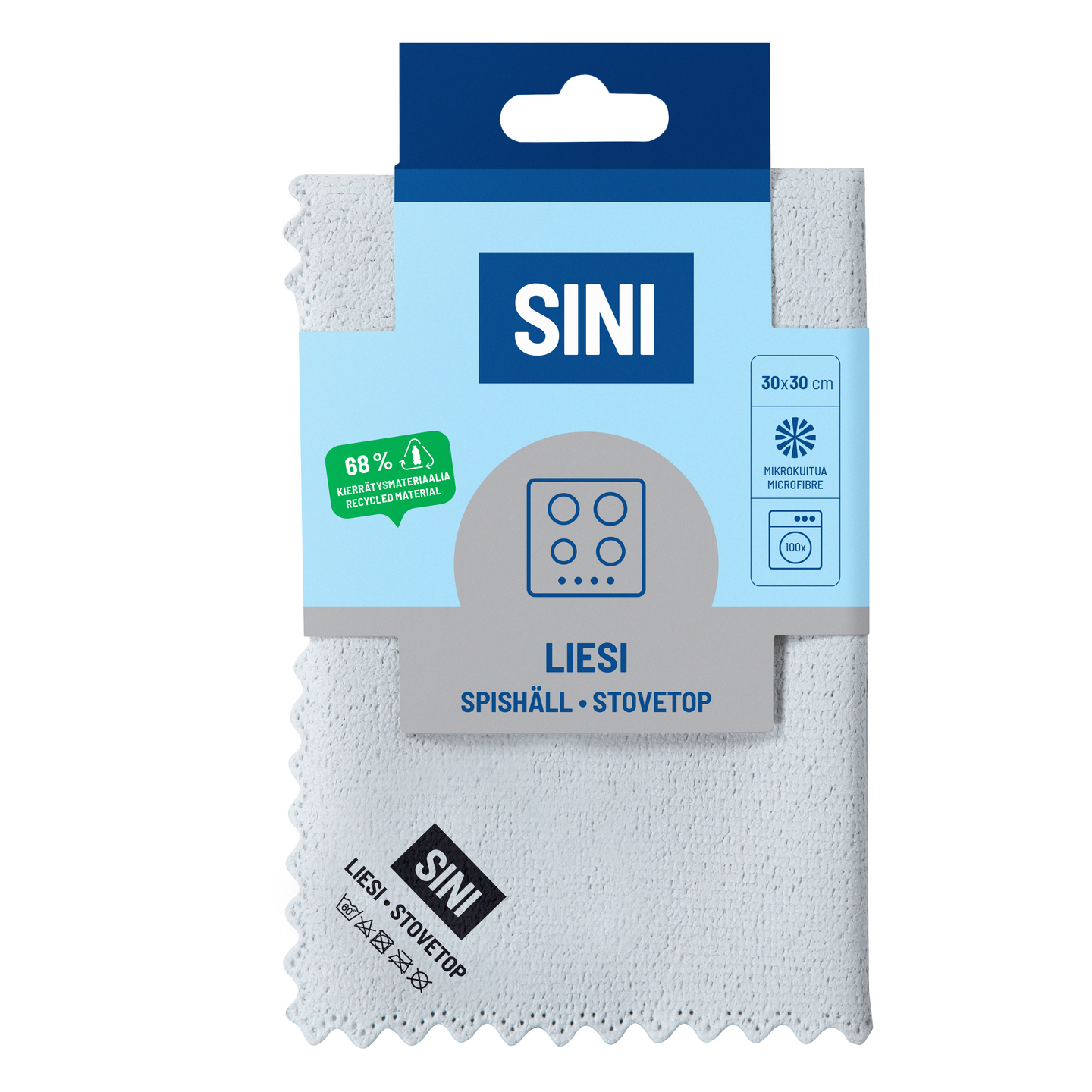 Sini liesiliina 30 x 30 cm
