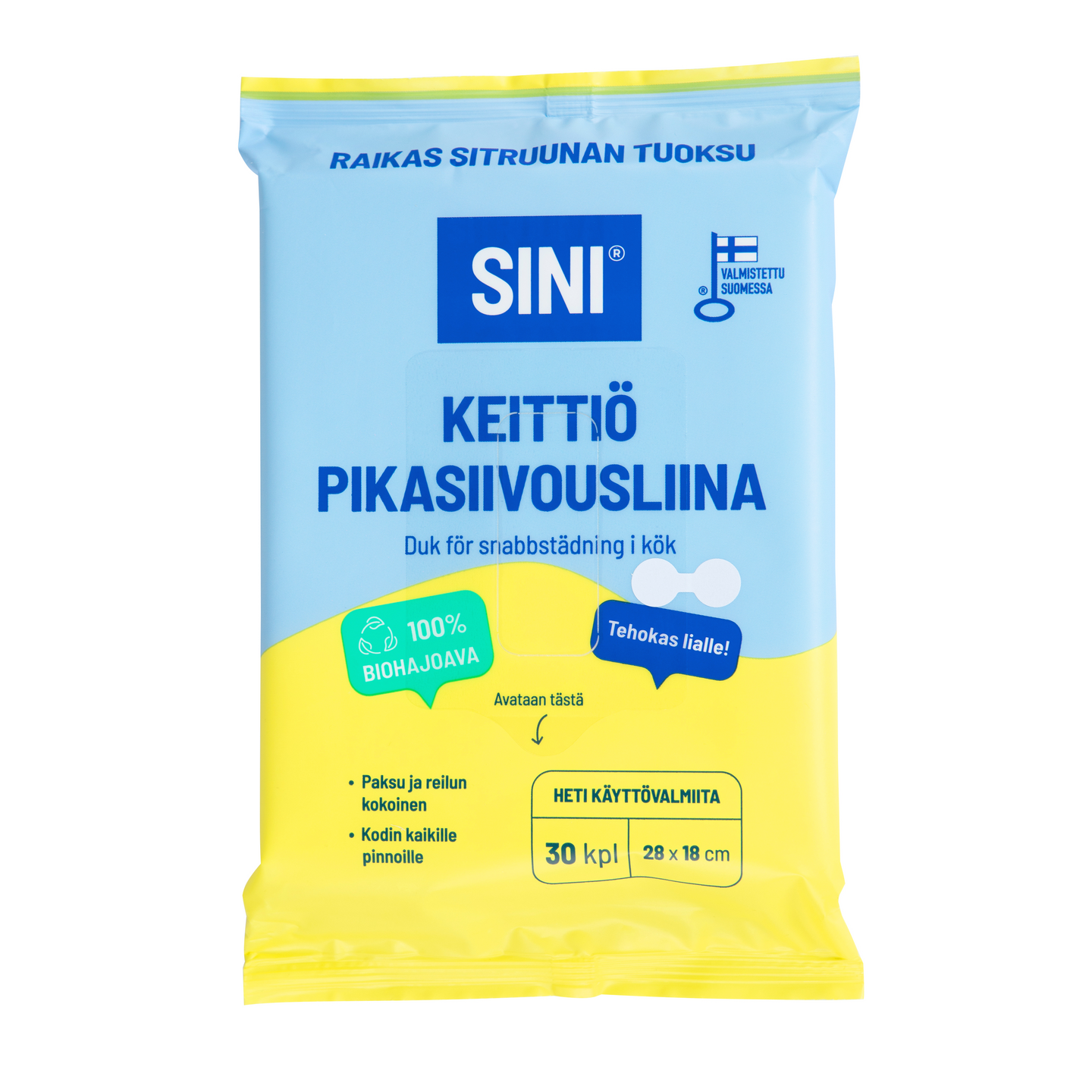 Sini keittiö pikasiivousliina 30 kpl