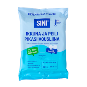 Sini Ikkuna ja peili pikasiivousliina 30 kpl