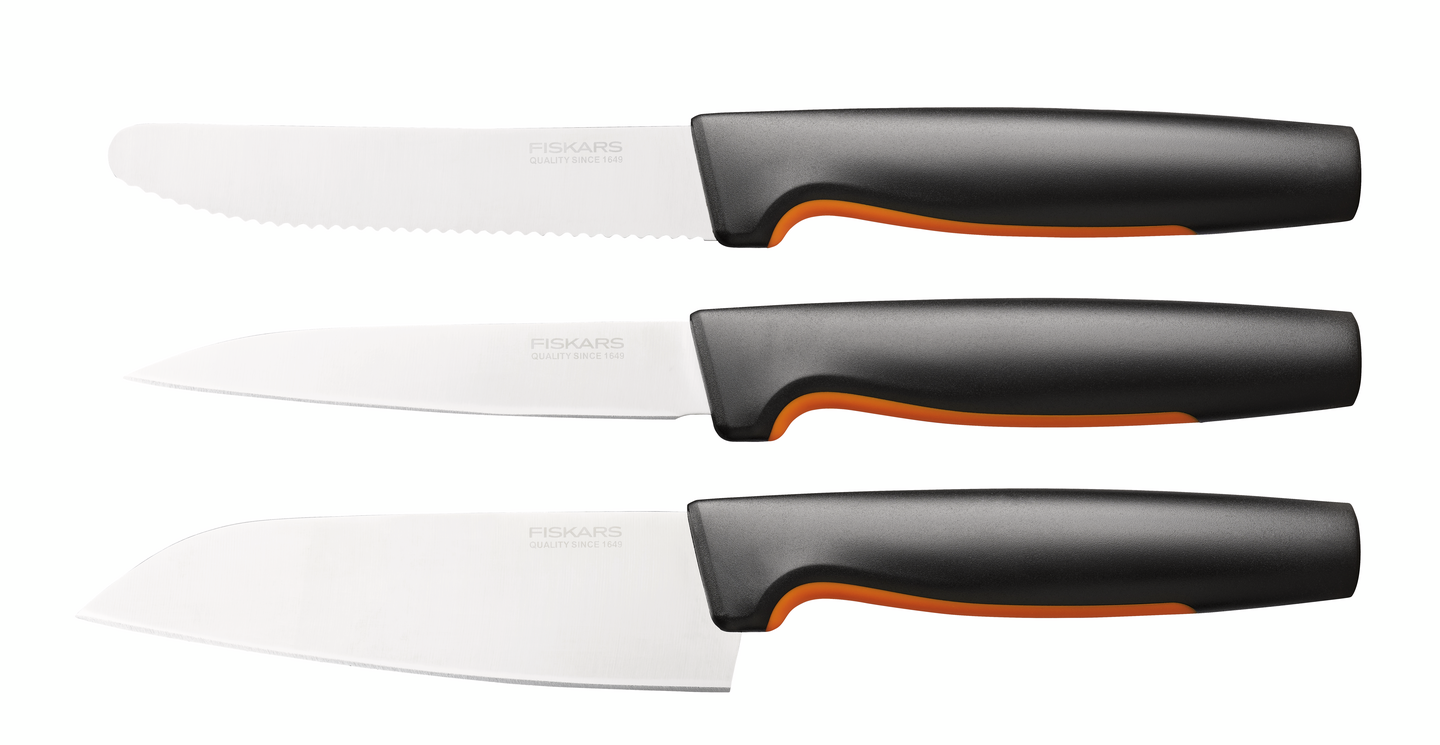 Fiskars Functional Form hedelmä ja vihannesveitsisetti