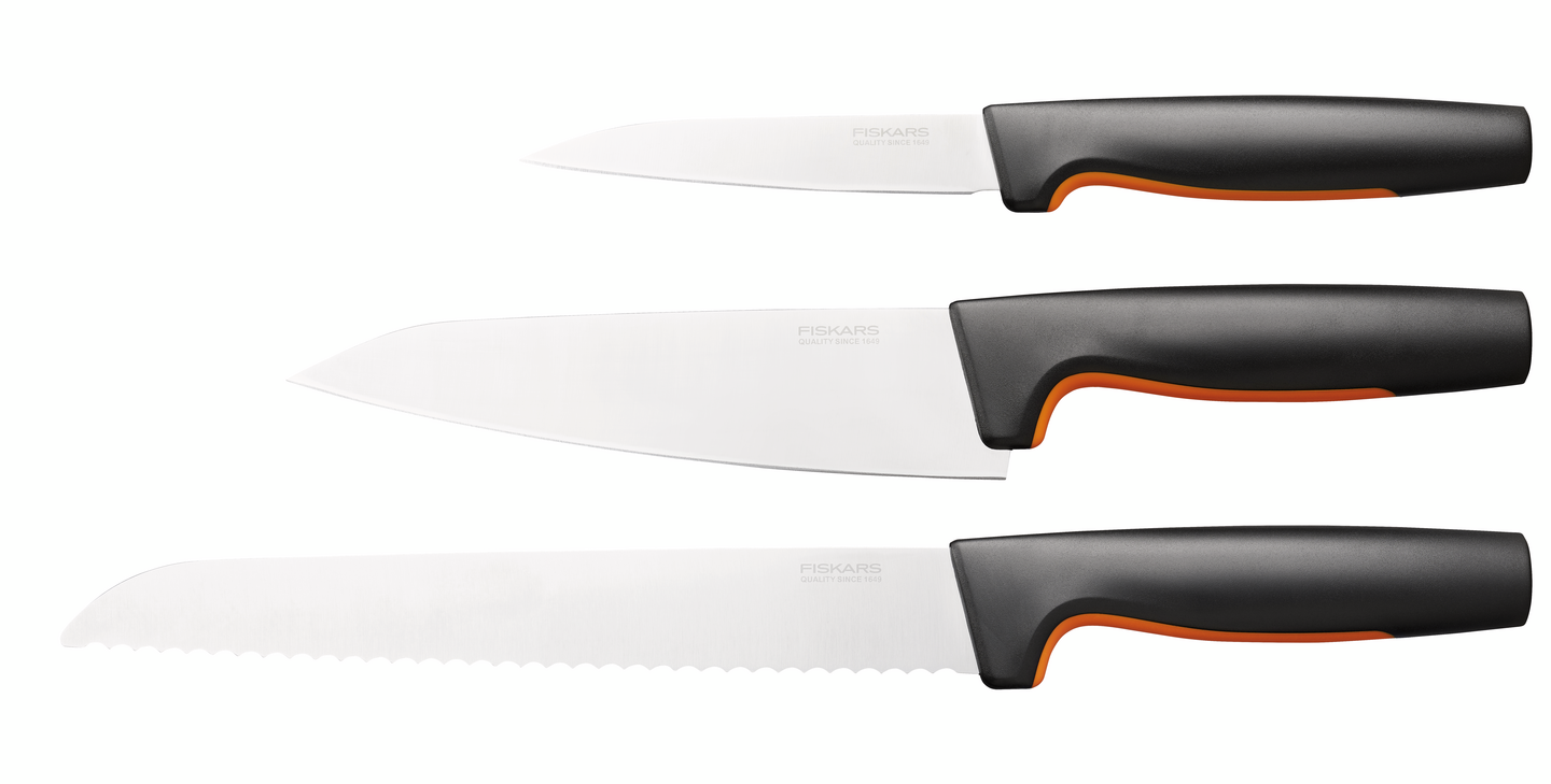 Fiskars Functional Form veitsisetti sis. 3.osaa