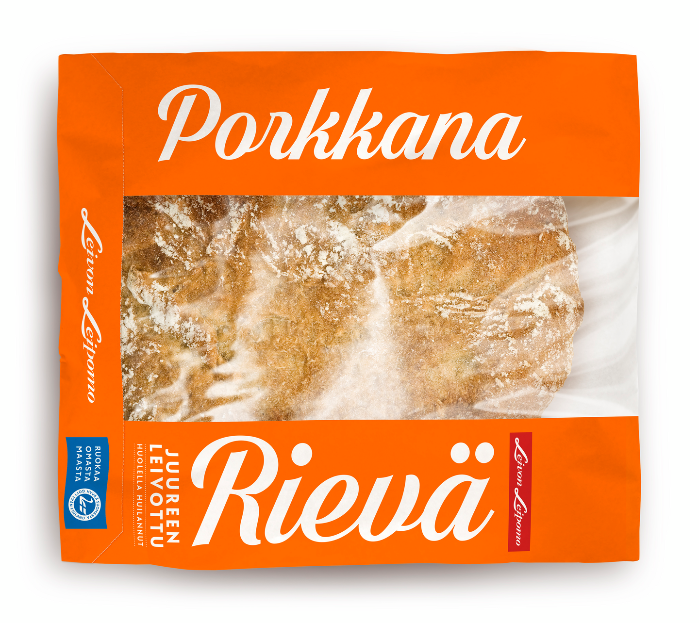 Leivon Leipomo Porkkanarievä 400g sekaleipä