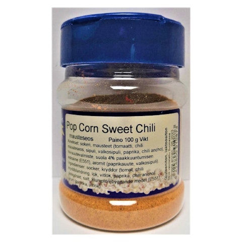 Aaria Pop Corn mauste sweet chili 100g