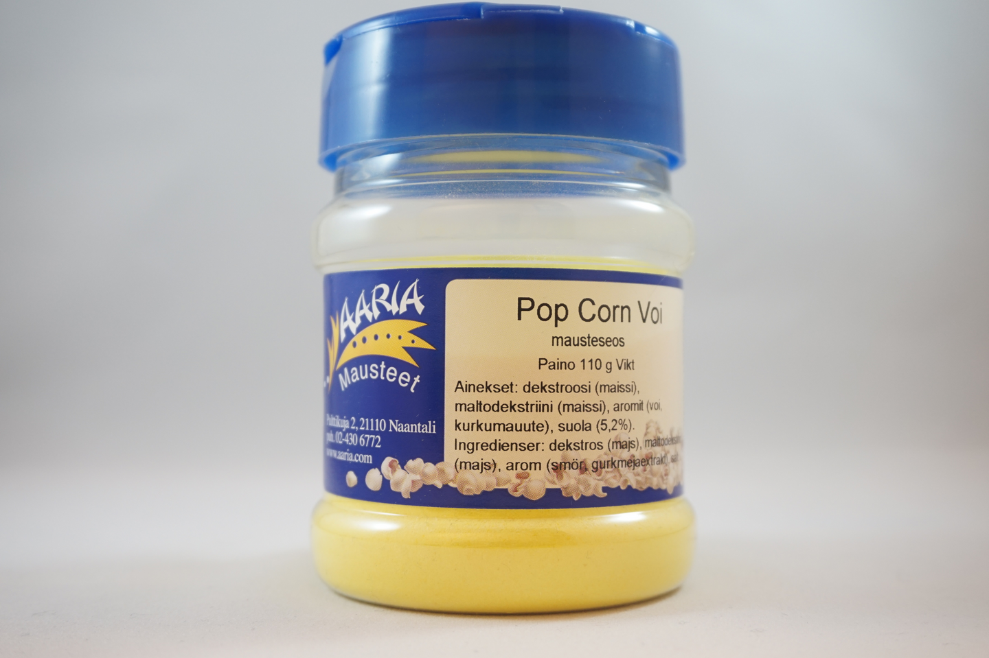 Aaria popcorn mauste 110g voi