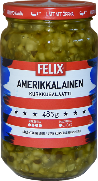 Felix Amerikkalainen kurkkusalaatti 485g