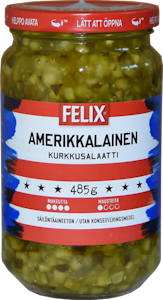 Felix Amerikkalainen kurkkusalaatti 485g