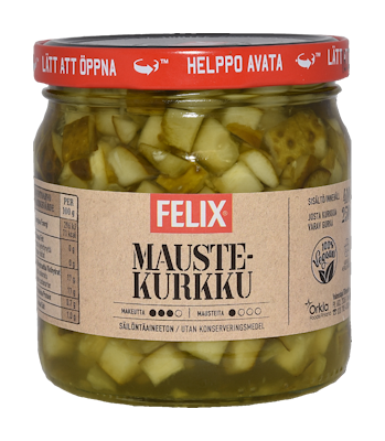 Felix maustekurkkukuutio 410/250 g