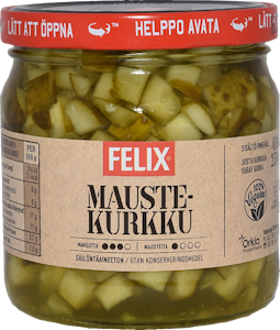 Felix maustekurkkukuutio 410/250 g