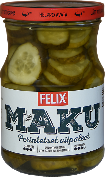 Felix Maku viipaloituja kurkkuja mausteliemessä 560/300g
