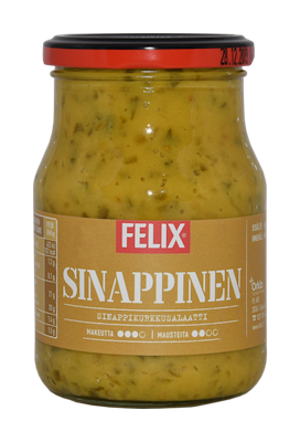 Felix 390g sinappikurkkusalaatti