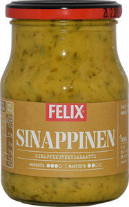 Felix 390g sinappikurkkusalaatti