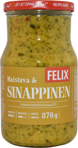 Felix sinappikurkkusalaatti 870g