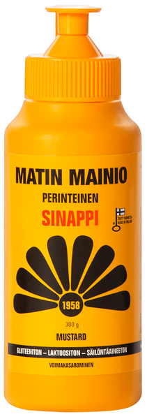 Matin Mainio sinappi 300g PUOLILAVA