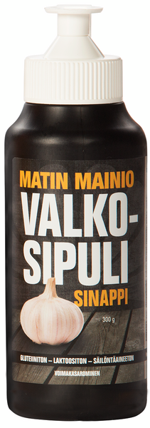 Matin Mainio valkosipulisinappi 300g