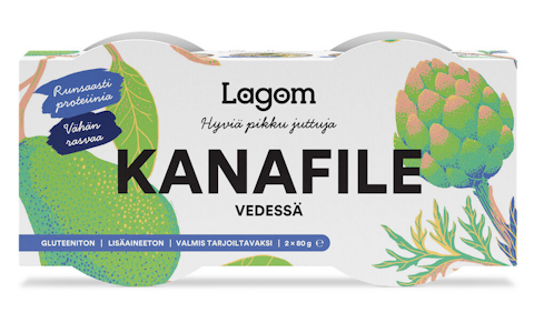 Lagom Kanafile vedessä 2 x 80 g/42 g