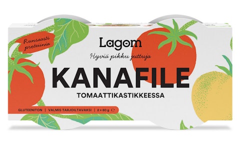 Lagom Kanafile tomaattikastikkeessa 2 x 80 g